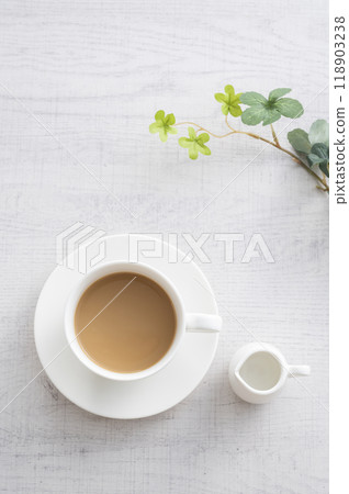 Coffee with cream 118903238