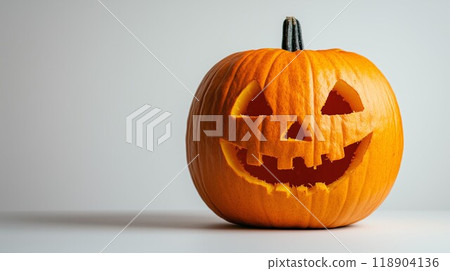 Big orange pumpkin Big orange pumpkin 118904136