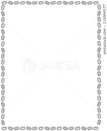 halloween frame 118904577