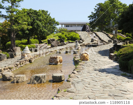 Water area at Minami-Gyotoku Park (Pencil Park), Ichikawa City Water area at Minami-Gyotoku Park (Pencil Park), Ichikawa City 118905118
