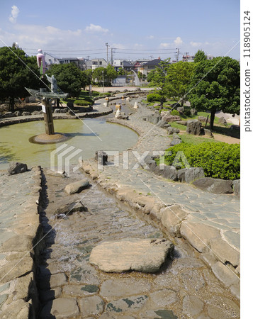 Water area at Minami-Gyotoku Park (Pencil Park), Ichikawa City Water area at Minami-Gyotoku Park (Pencil Park), Ichikawa City 118905124