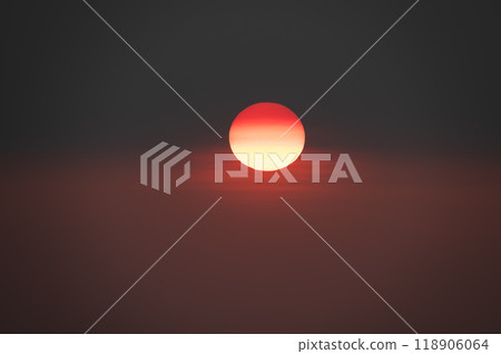 Urban Sunset Silhouette. Urban Sunset Silhouette. 118906064