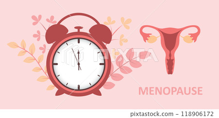 female reproductive system women uterus in the ringing alarm clock vector illustration female reproductive system women uterus in the ringing alarm clock vector illustration 118906172