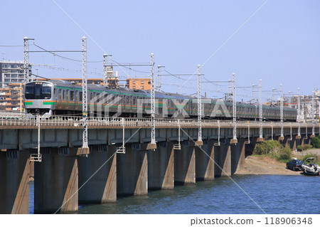 曾經在東海道線使用的E217系列列車_2010年4月25日拍攝的照片 118906348