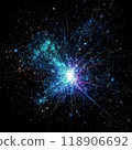 space galaxy glow 118906692