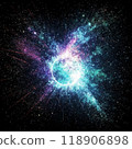 space galaxy glow 118906898