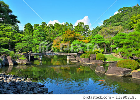 [兵庫縣] 姬路城西宅邸遺址花園好古園 118908183