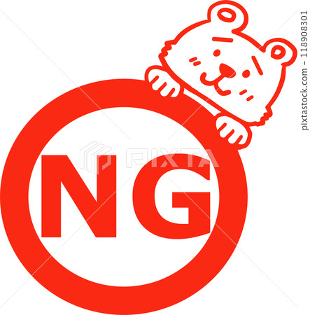 Bear stamps are not allowed 118908301