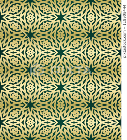 Islamic background with traditional style arabic. Seamless pattern for card, background, fabric or abstract design. Muslim ornament. Islamic background with traditional style arabic. Seamless pattern for card, background, fabric or abstract design. Muslim ornament. 118908444