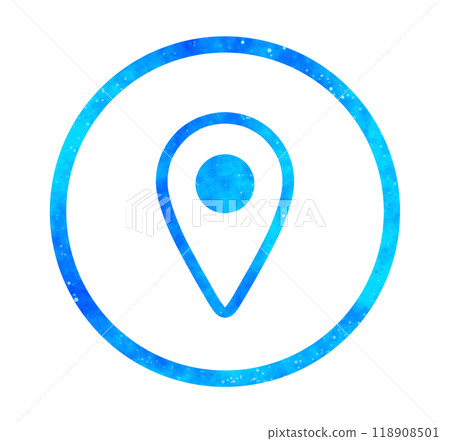Blue starry sky | Map icon 118908501