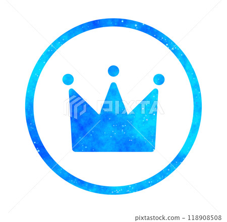 Blue starry sky | Crown icon 118908508