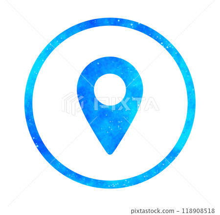 Blue starry sky | Map icon 118908518