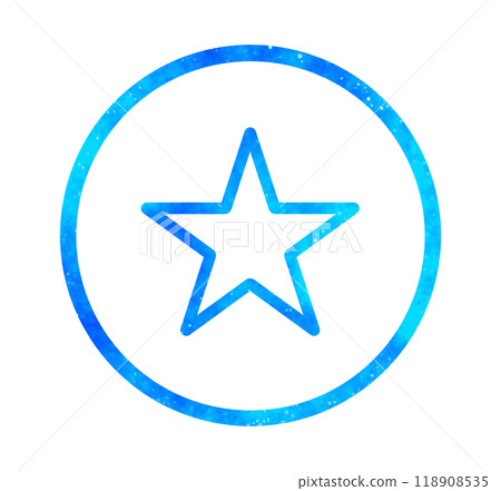 藍色星空|簡約星標 118908535