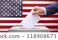 American presidential election voting image 118908673