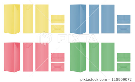 Color cardboard package for beverage, juice and milk Color cardboard package for beverage, juice and milk 118909072
