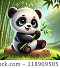 熊貓的插圖 118909505