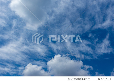 秋天的藍天白雲 118909694