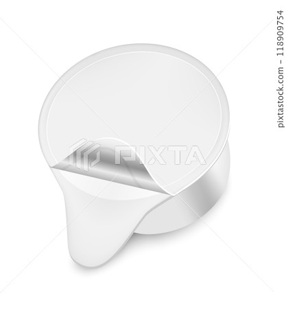 Single serve cup for dairy creamer 118909754