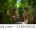 Kyoto Arashiyama: Approach to Ichinotani Munakata Shrine 118910018