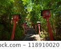 Kyoto Arashiyama: Approach to Ichinotani Munakata Shrine 118910020