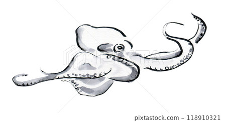 章魚麵向右 118910321