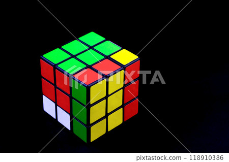 Colorful cubic puzzle 118910386
