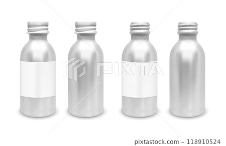 Metal bottle with lid Metal bottle with lid 118910524