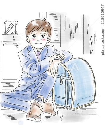 書包和小孩 118910947