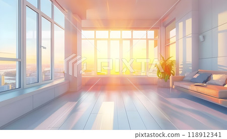 apartment interior. Concept for residential apartment apartment interior. Concept for residential apartment 118912341