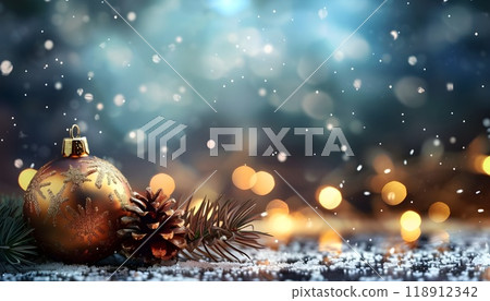 Christmas holidays background with Christmas holidays ornament Christmas holidays background with Christmas holidays ornament 118912342