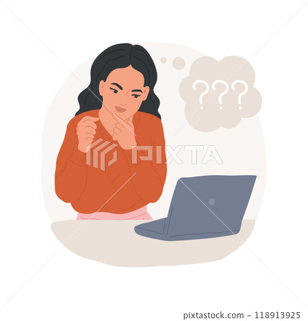 Curiosity isolated cartoon vector illustration. 118913925