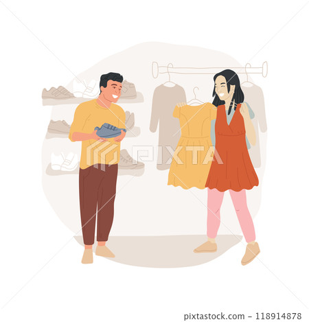 Friends advice isolated cartoon vector illustration. 118914878