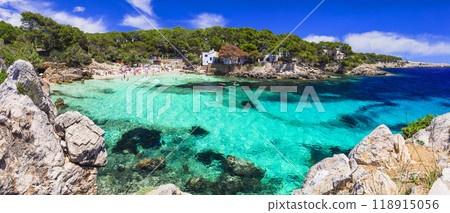 Best scenic beaches of Mallorca (Majorca) Balearic island - beautiful Cala Gat Best scenic beaches of Mallorca (Majorca) Balearic island - beautiful Cala Gat 118915056