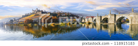 Beautiful Wurzburg town - famous "Romantic road" tourist route in Bavaria, Germany, travel and scenic places Beautiful Wurzburg town - famous "Romantic road" tourist route in Bavaria, Germany, travel and scenic places 118915183