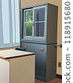 Teacher's desk in classroom 118915680