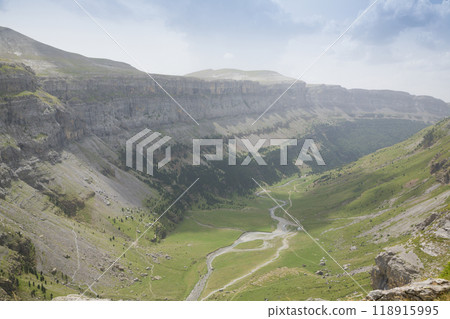 Ordesa Monte Perdido National Park, view. Pyrenees, Spain Ordesa Monte Perdido National Park, view. Pyrenees, Spain 118915995