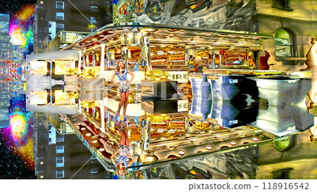 A mirror-reflected landscape of another dimension 118916542