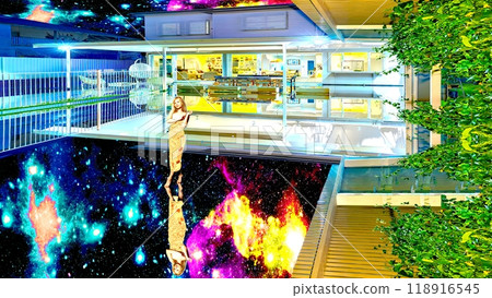 A mirror-reflected landscape of another dimension A mirror-reflected landscape of another dimension 118916545