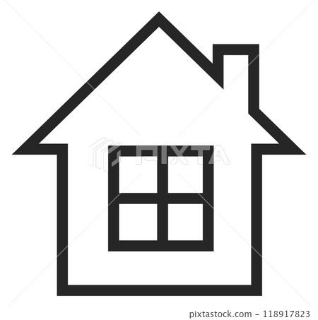 House line icon. Home symbol. Real estate 118917823