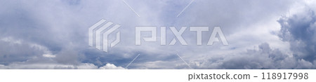 blue sky with stormy clouds blue sky with stormy clouds 118917998