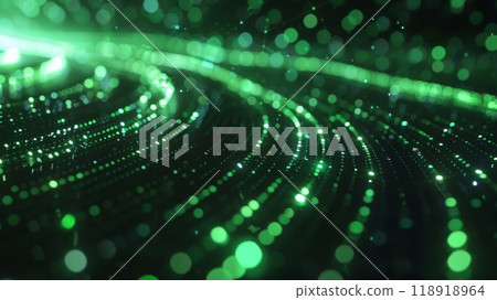 abstract technology particle of light background 118918964