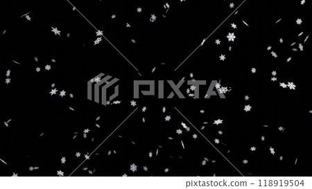 Falling snowflakes on black background.... - Stock Illustration ...