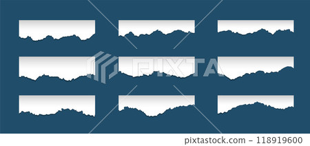 torn ripped paper sheets collection torn ripped paper sheets collection 118919600