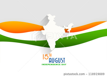 flag of india in papercut style independence day background flag of india in papercut style independence day background 118919889