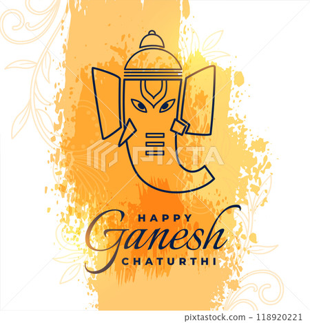 modern style hindu festival ganesh chaturthi background modern style hindu festival ganesh chaturthi background 118920221