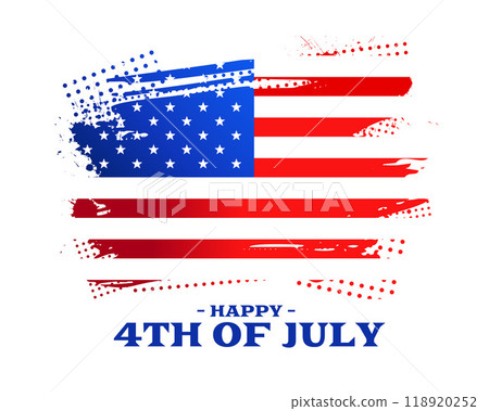 independence day 4th of july american flag in half tone and grunge style independence day 4th of july american flag in half tone and grunge style 118920252