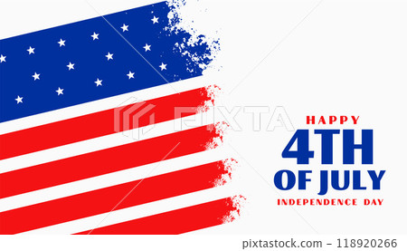 happy independence day of america in brush effect style happy independence day of america in brush effect style 118920266