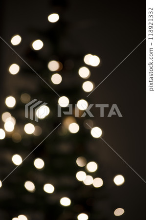 Blurred Christmas tree Blurred Christmas tree 118921332