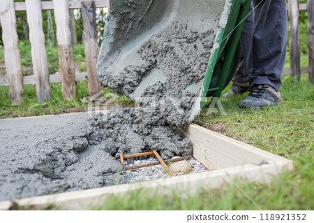 Cementing framework in the ground 118921352