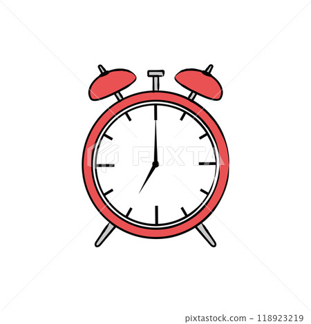 Alarm clock illustration 01 Alarm clock illustration 01 118923219